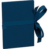 Uni Leporello Photo album vertical navy blue