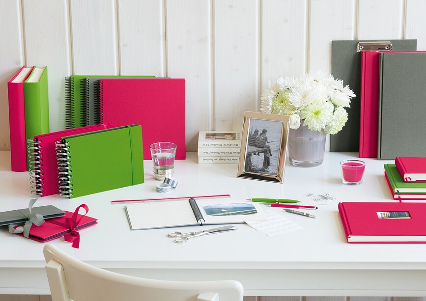 Uni Mini Mucho Album Photo, lilas, avec pages noires