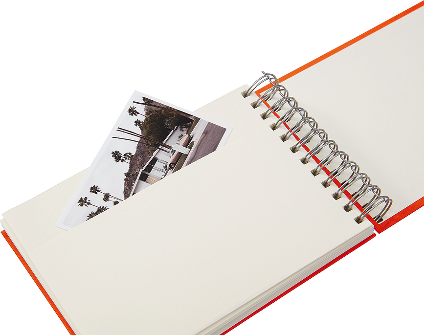 Uni Mini Mucho Album Photo, bleu marine, pages blanches