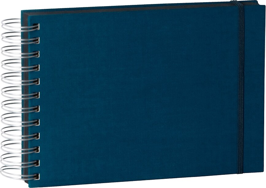 Uni Mini Mucho Album Photo, pages noires, bleu marine