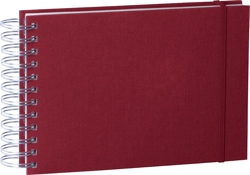 Uni Mini Mucho burgundi Fotóalbum fehér kártyákkal