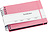 Uni Mini Mucho Fotoalbum, rosa, med svarta sidor