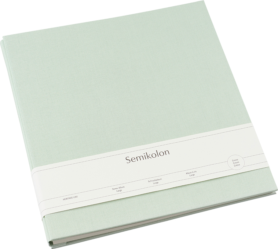 Uni Schraubalbum Fotoalbum groß, moosgrün