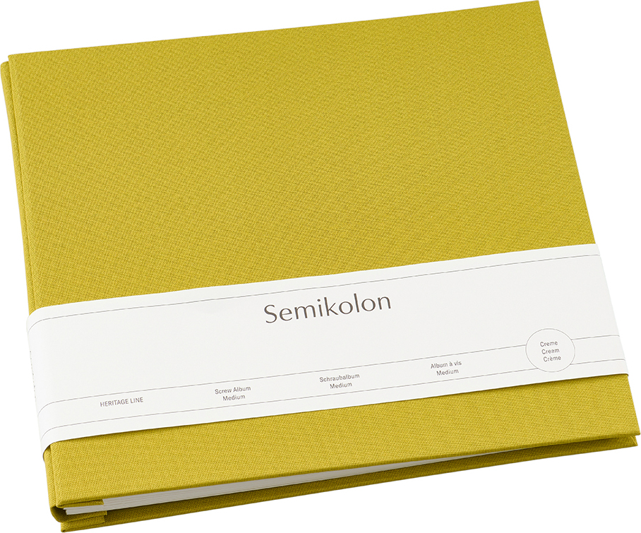 Uni Schraubalbum Fotoalbum mittel, Matchagrün