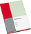 Užrašų knygelė Cutting Edge su taškeliais vyšnių-pistacijų A5