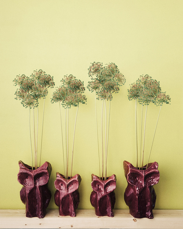 After Midnight Βάζο, 23 cm, γαλάζιο