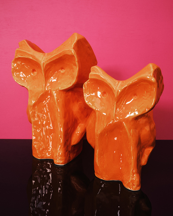 After Midnight Βάζο, 23 cm, γαλάζιο