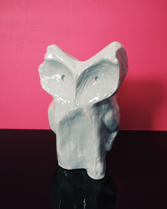 After Midnight Βάζο, 23 cm, γαλάζιο