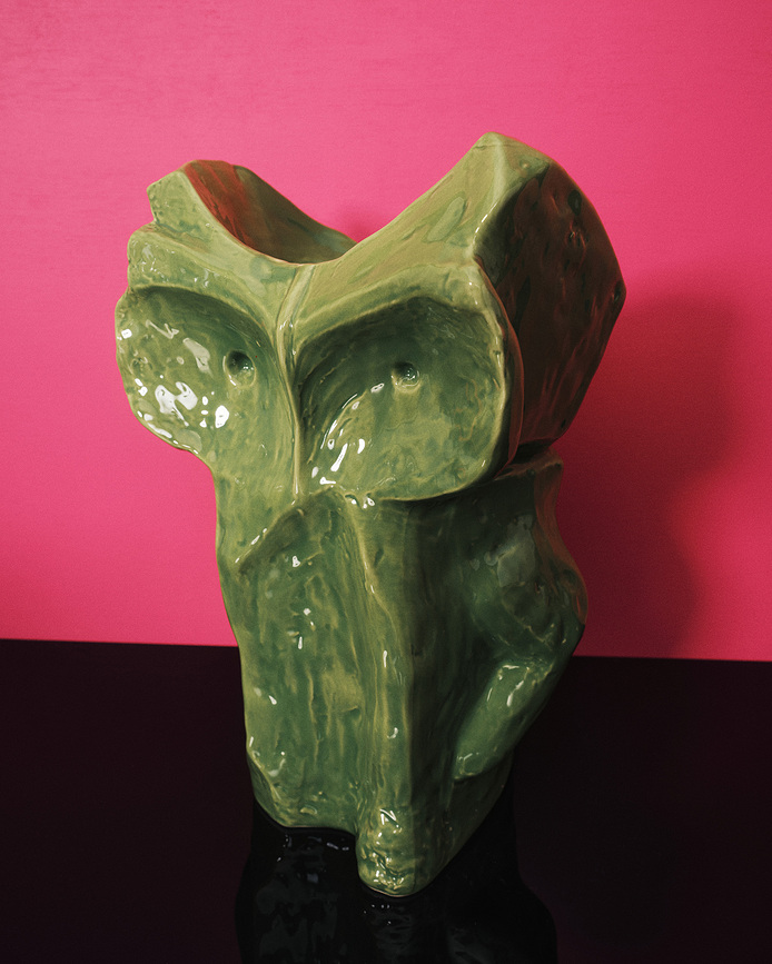 After Midnight Βάζο, 30 cm, μπλε