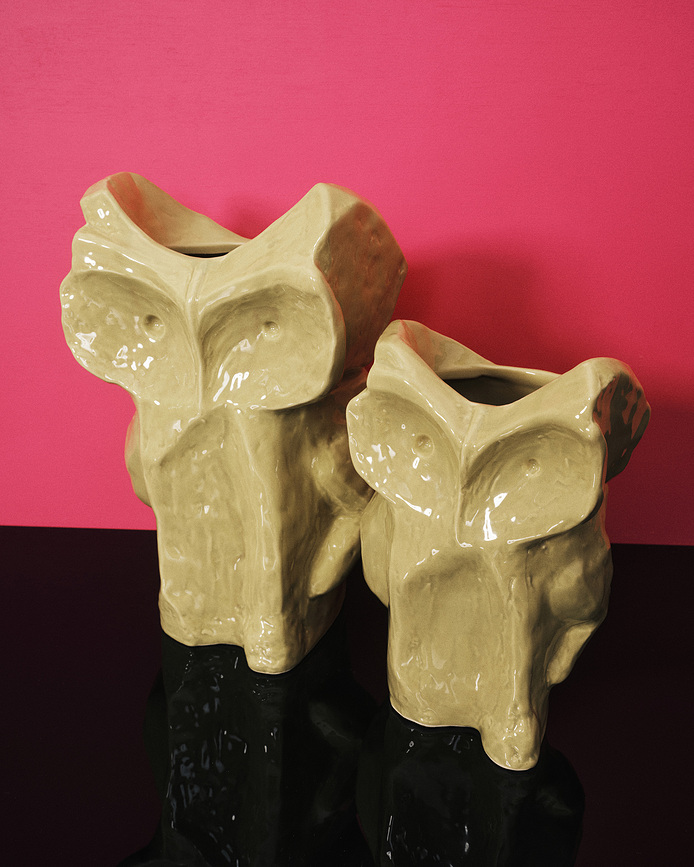 After Midnight Βάζο, 30 cm, μπλε