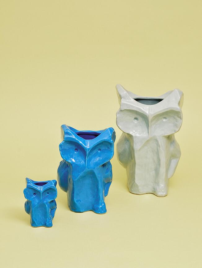 After Midnight Vaas 12 cm, blauw