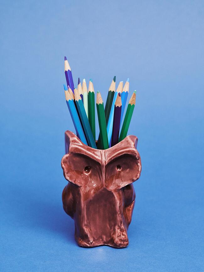 After Midnight Vase 12 cm, hellblau