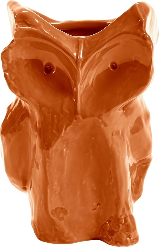 Steingutvasen After Midnight Vase 23 Cm, Orange