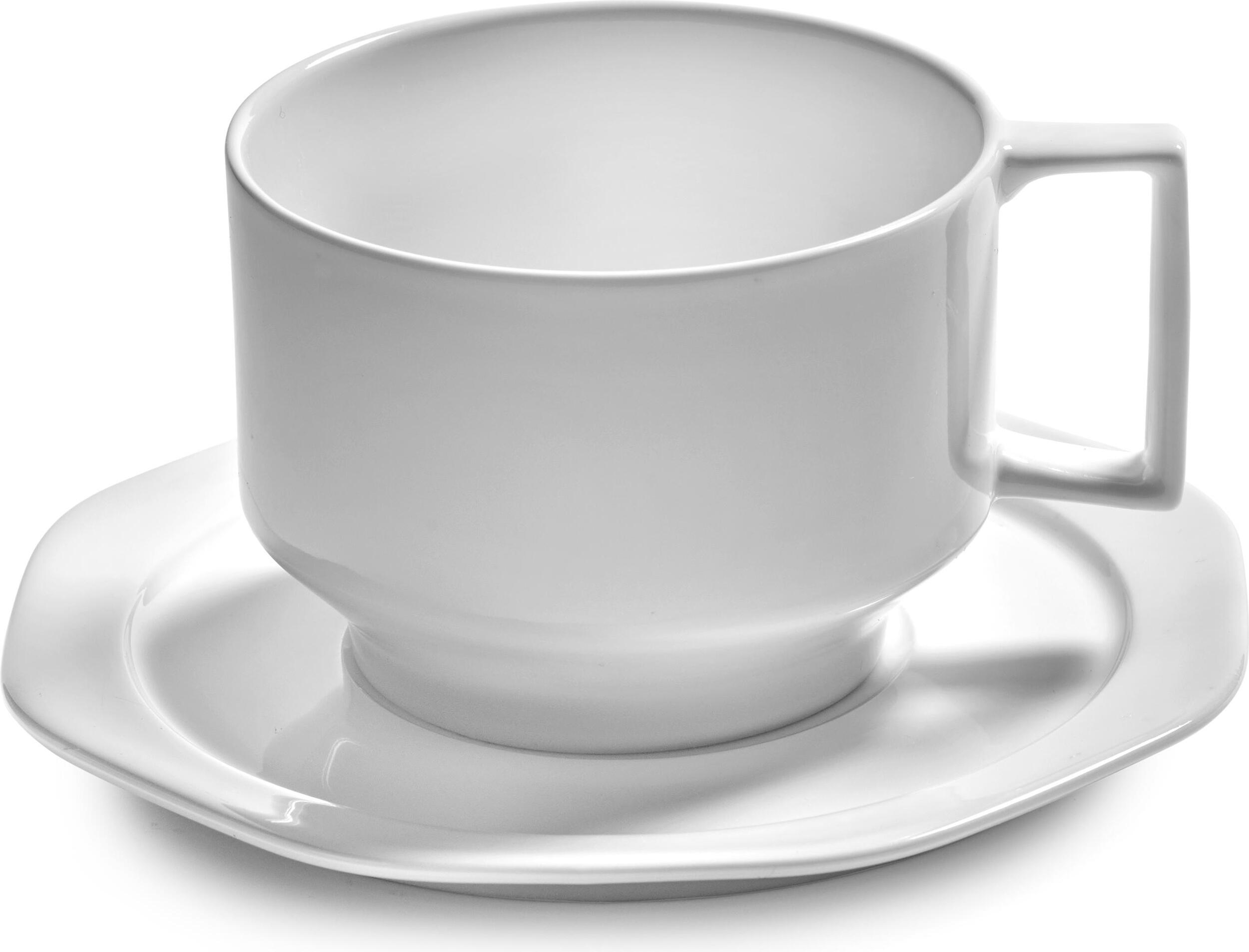 Alba Cappuccinotassen mit Untertassen 320 ml, 2 St.