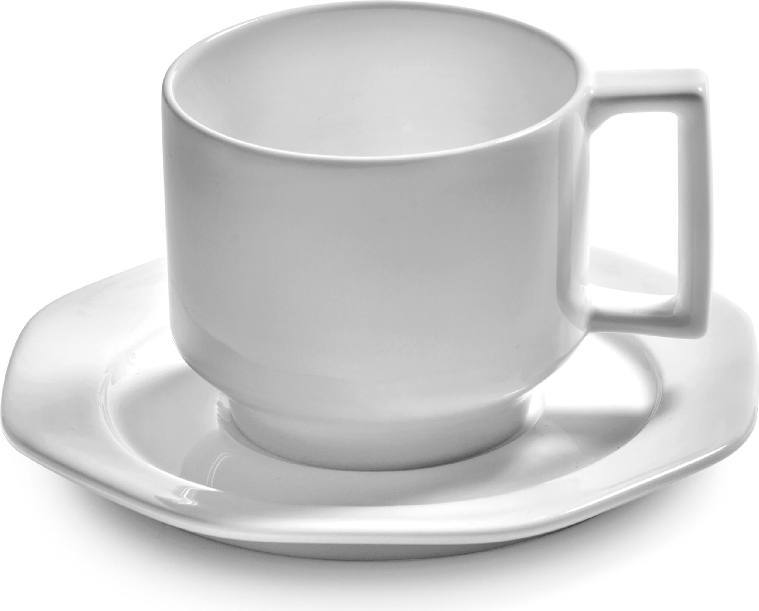 Alba Espressotassen mit Untertassen 120 ml, 2 St.