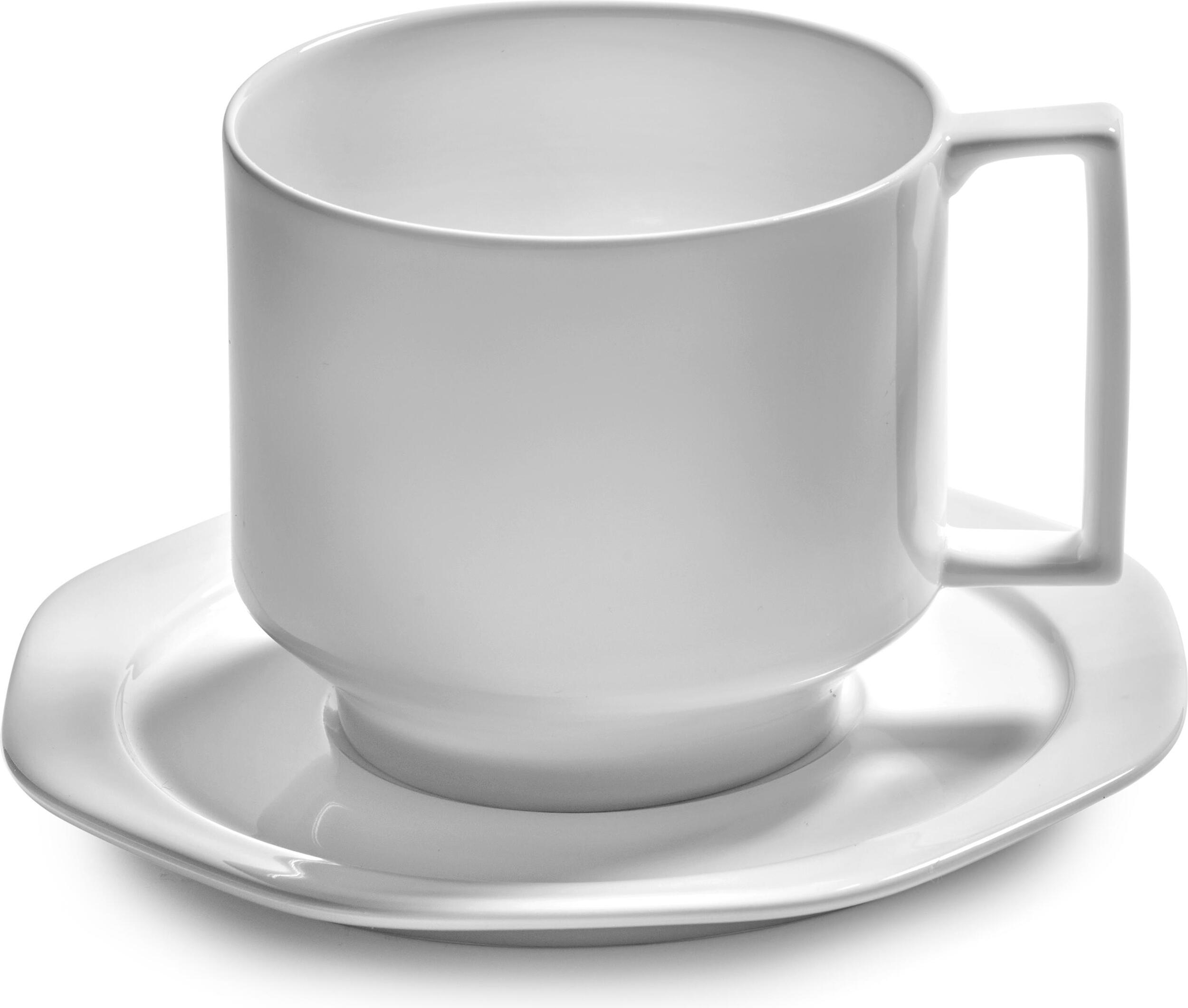 Alba Teetassen mit Untertassen 410 ml, 2 St.