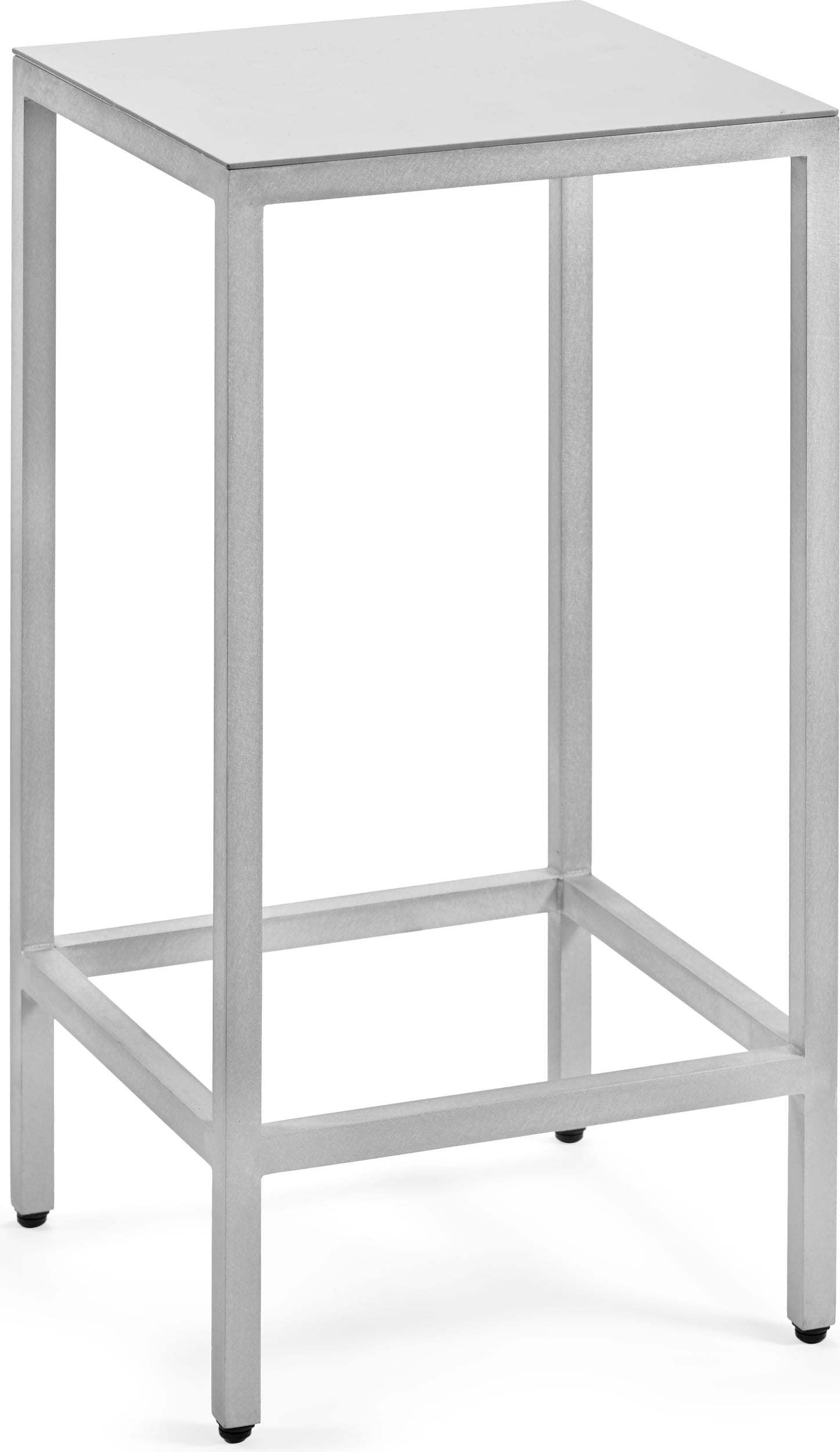 Alu Barhocker 65 cm, grau