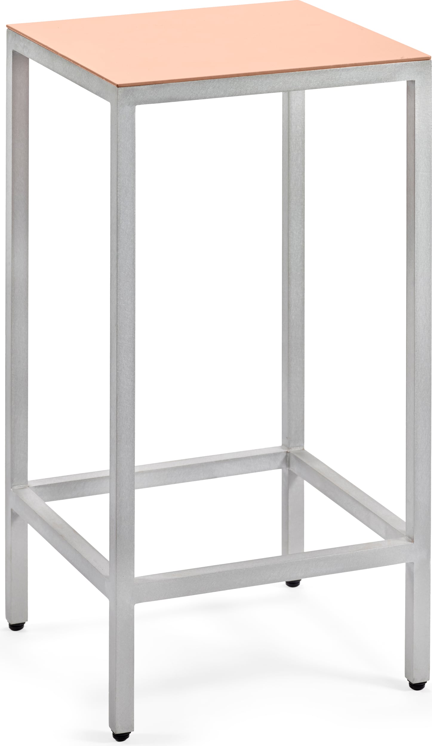 Alu Barhocker 65 cm, rosa