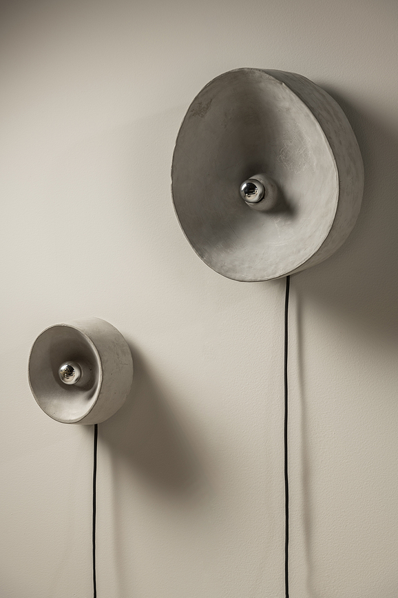 Aplique de pared Chadophe, 38 cm