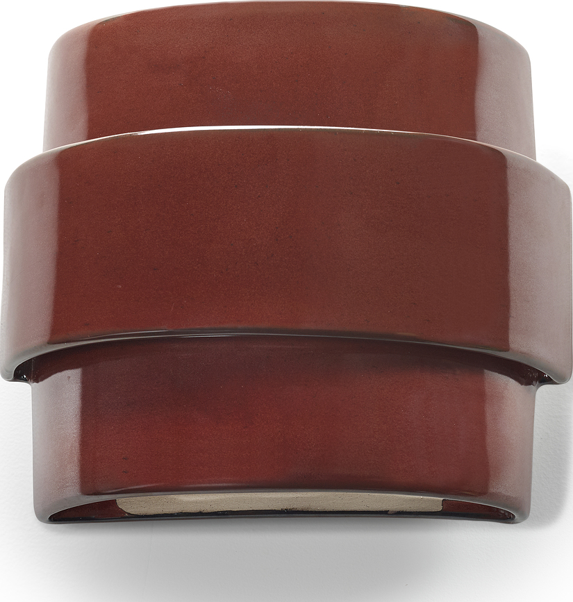 Aplique de pared James, rojo