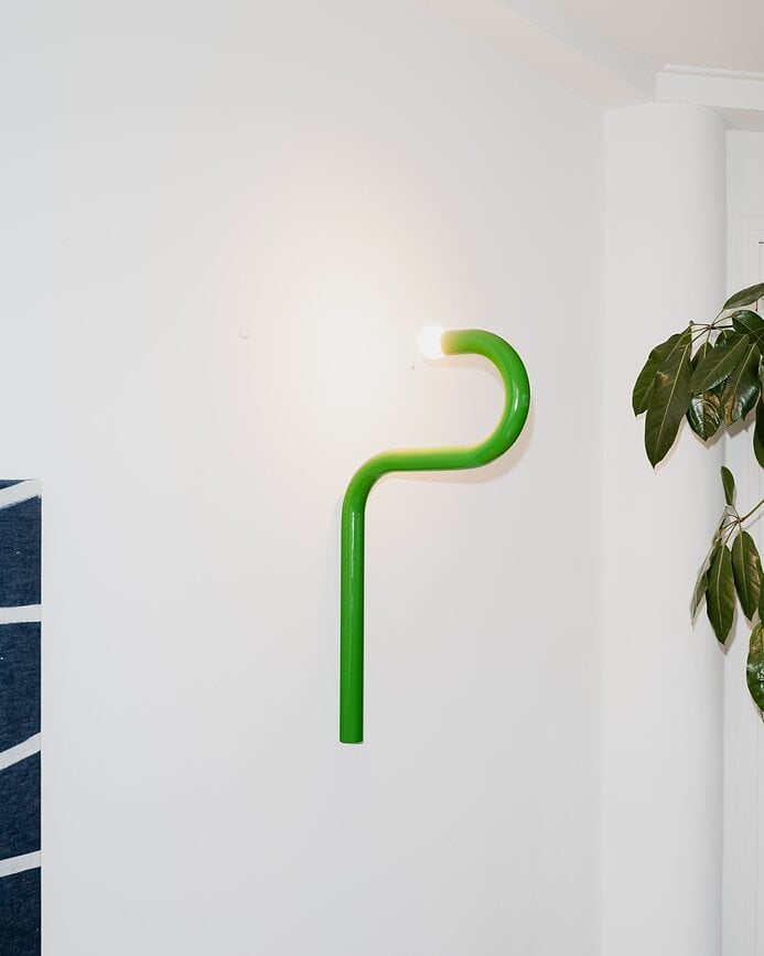 Aplique de pared Metro, verde