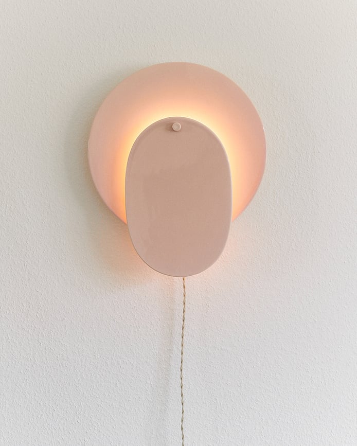 Aplique de Pared Nebula, 39,5 cm, verde oscuro