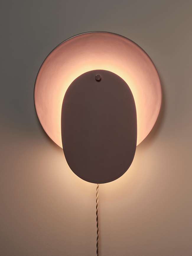 Aplique de Pared Nebula, 39,5 cm, verde oscuro