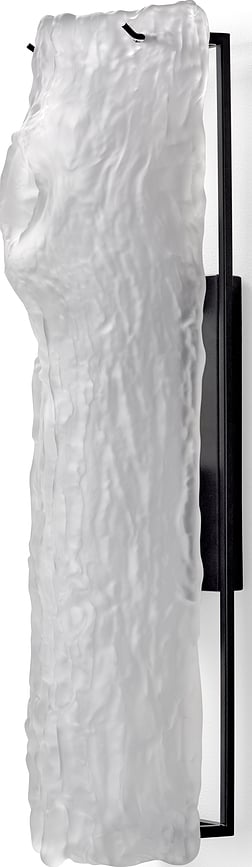 Aplique Oak, 60 cm, negro