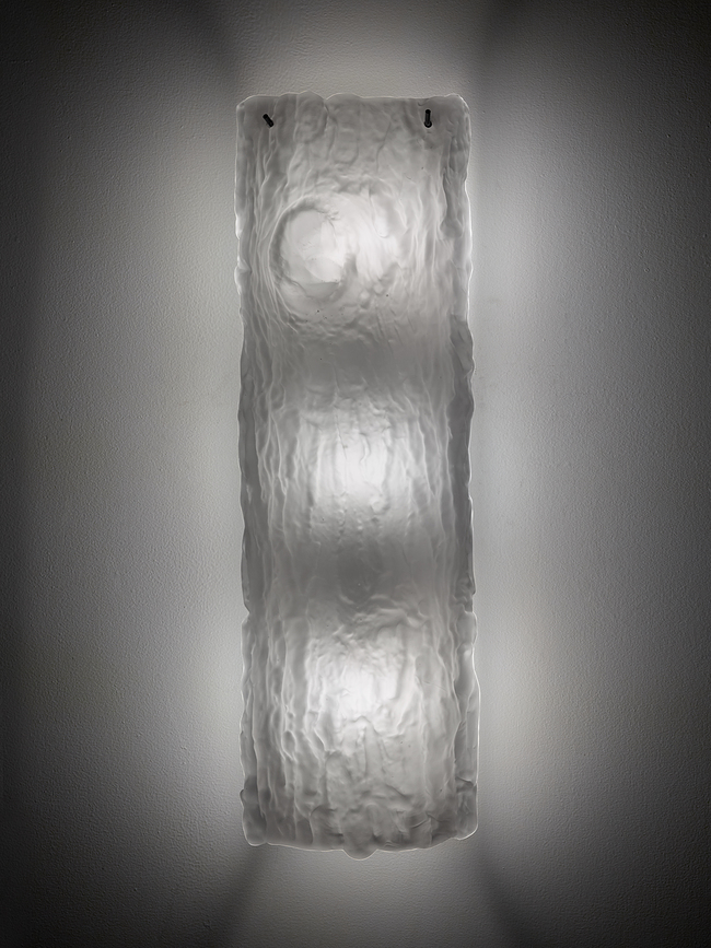 Aplique Oak, 60 cm, negro