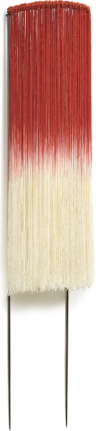 Aplique de Pared Edo, 80 cm, negro y blanco