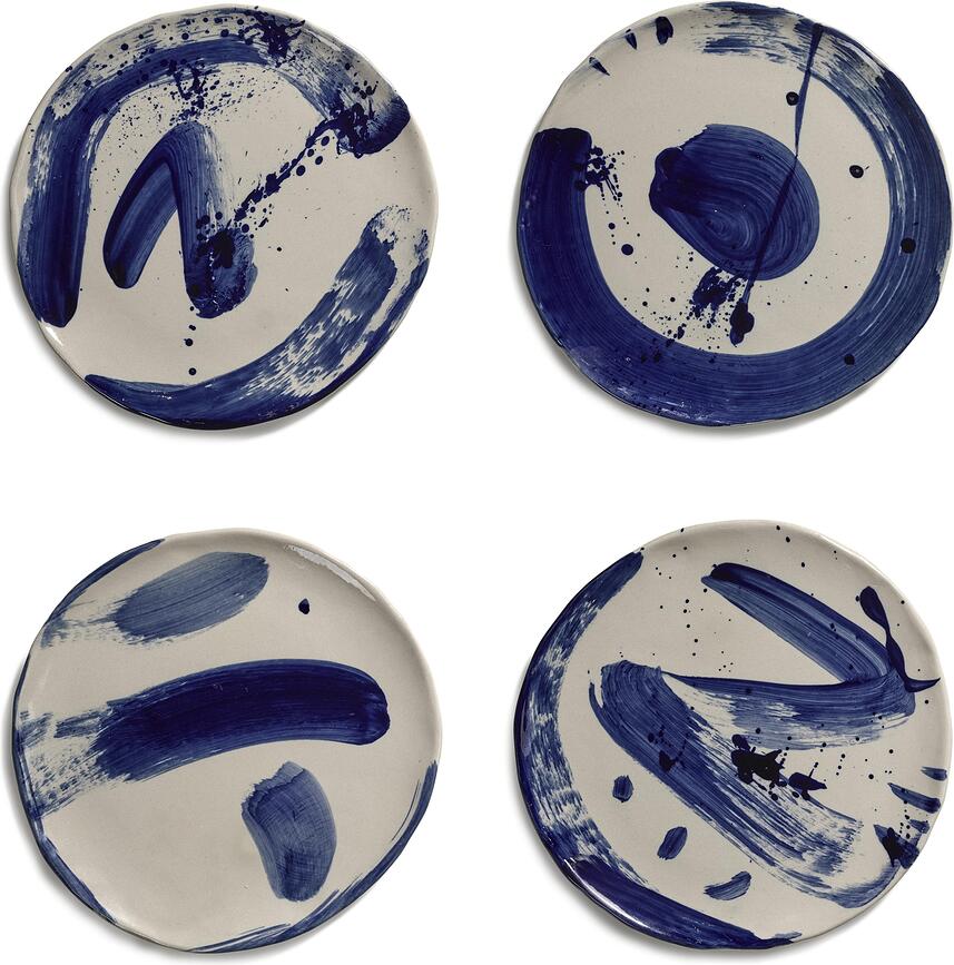 Assiettes à déjeuner Sophia 22 cm, lot de 4