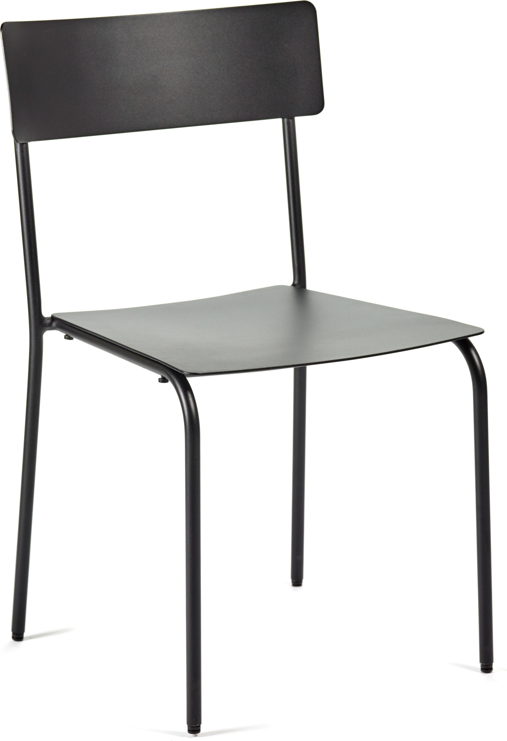 Metallstühle August Gartenstuhl 85 Cm, Schwarz