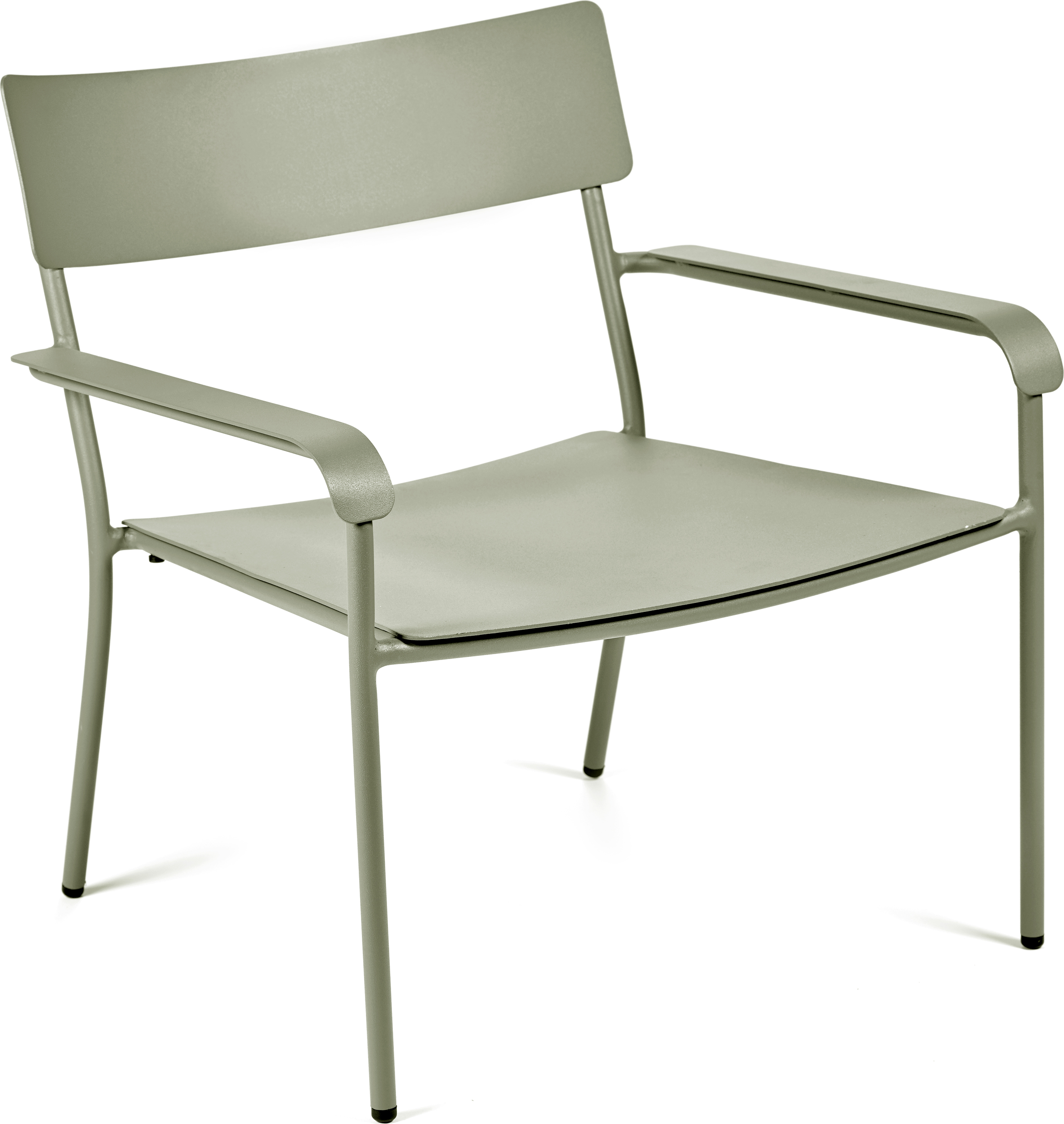 Gartensessel und -stühle August Lounge Loungesessel Mit Armlehnen, 70 Cm, Grün
