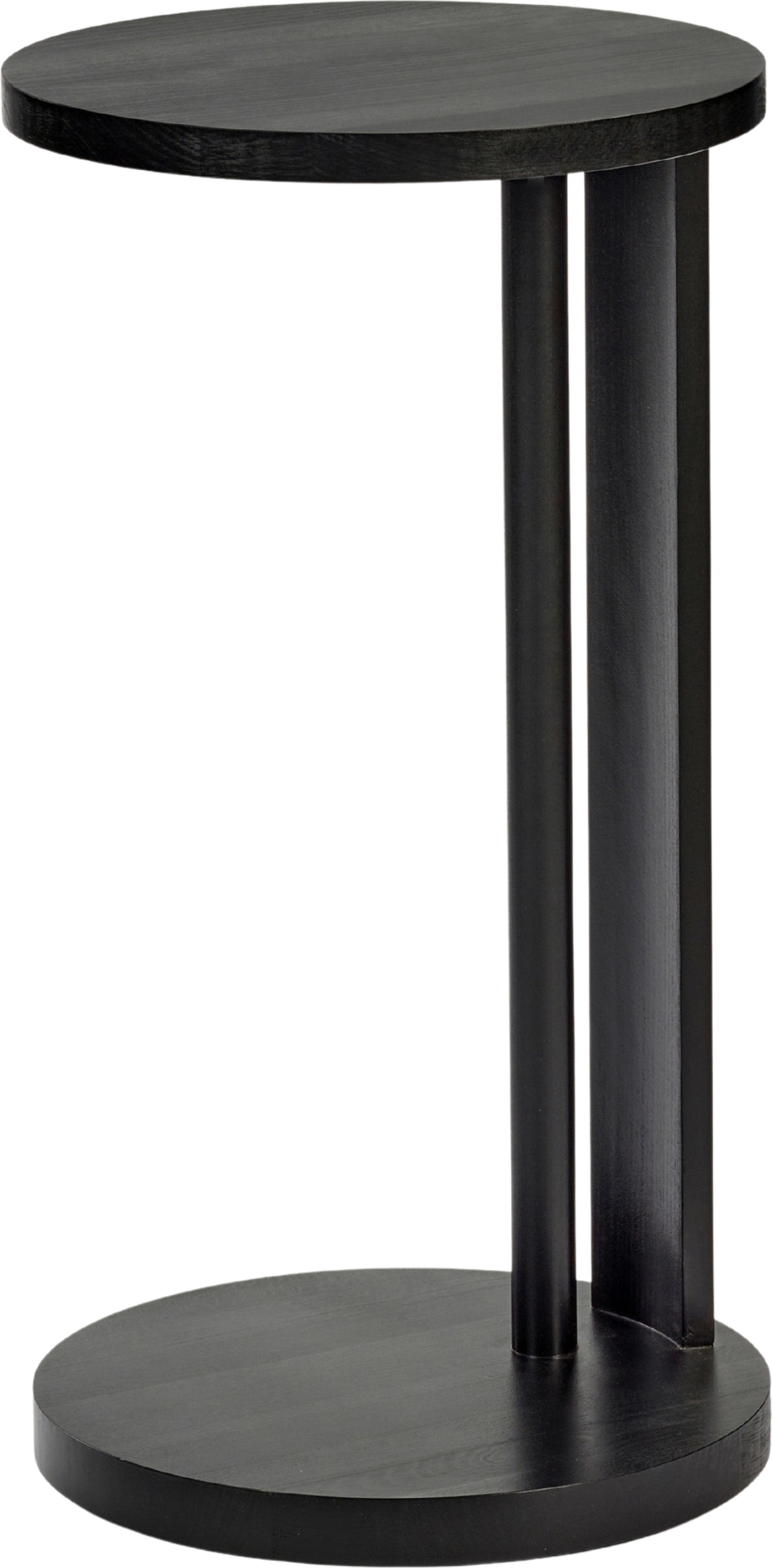Aura Beistelltisch 72 cm, schwarz, buchenholz
