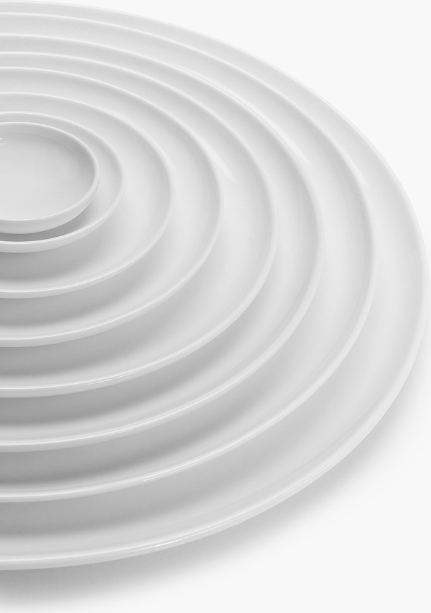 Base Assiettes à collation 8 cm, lot de 8