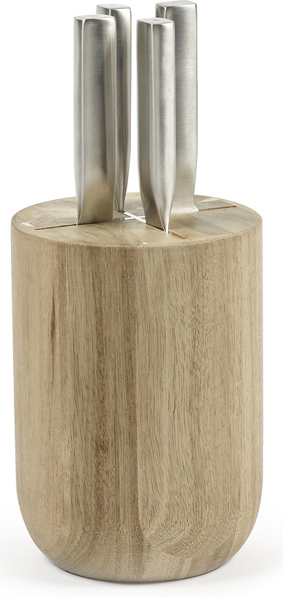 Base Bloc de Couteaux, 4 couteaux, Set 5 pièces