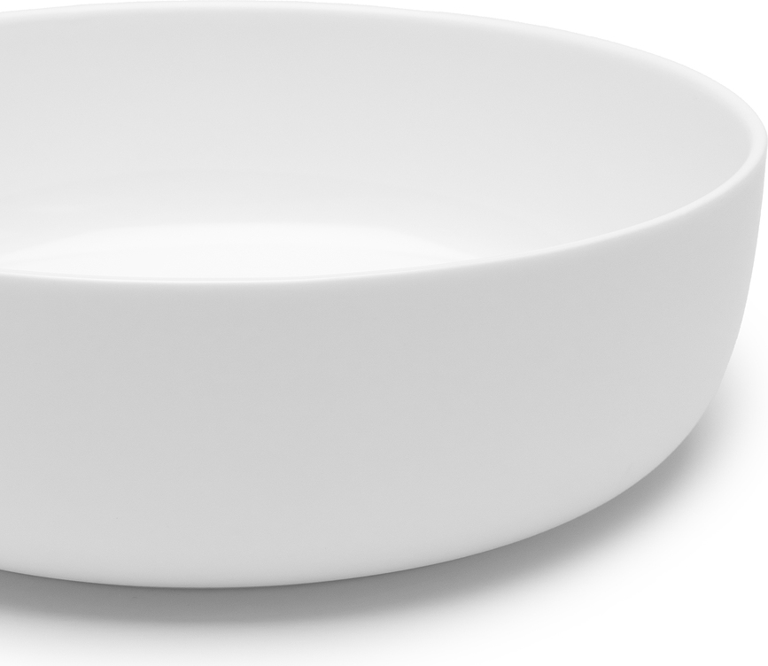 Base Bol 20 cm, blanc, émaillé