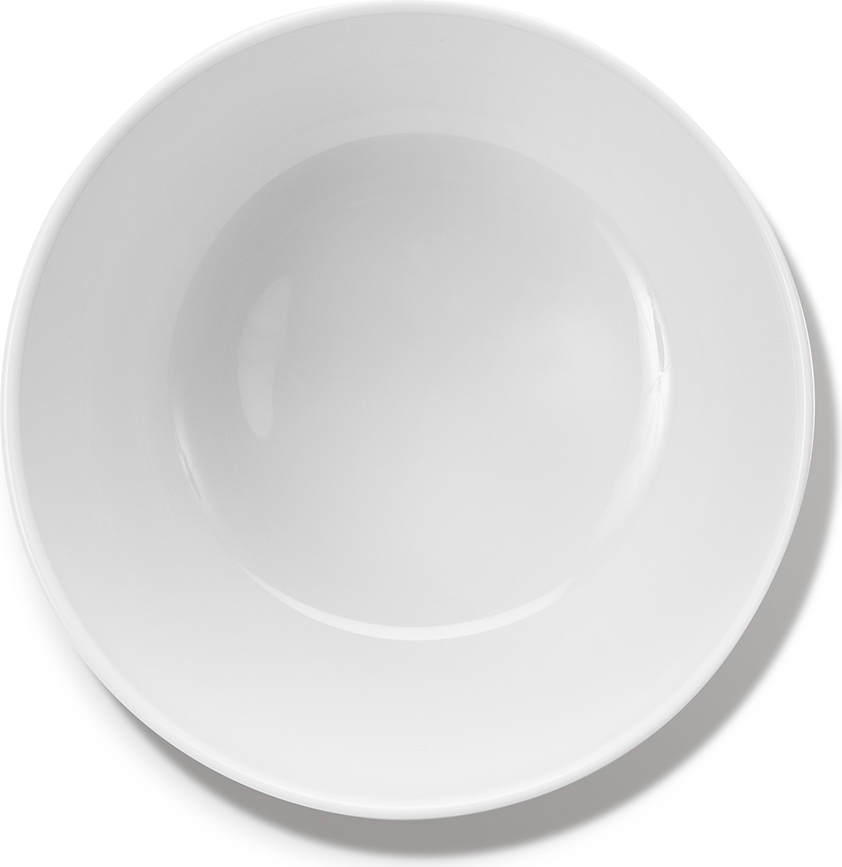 Base Bols creux 20 cm, blancs, lot de 2