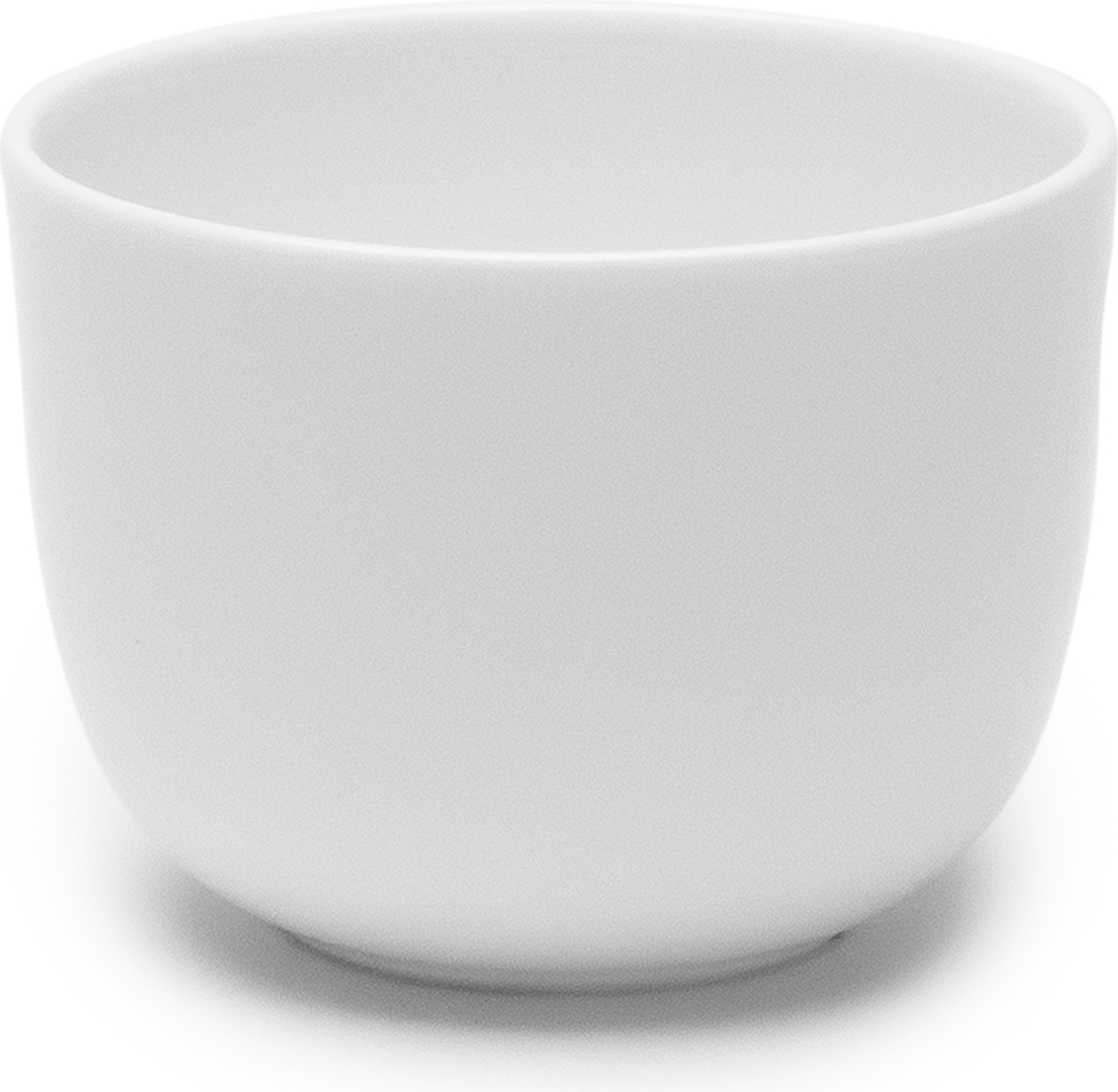 Base Espressotasse 100 ml, weiß, glasiert
