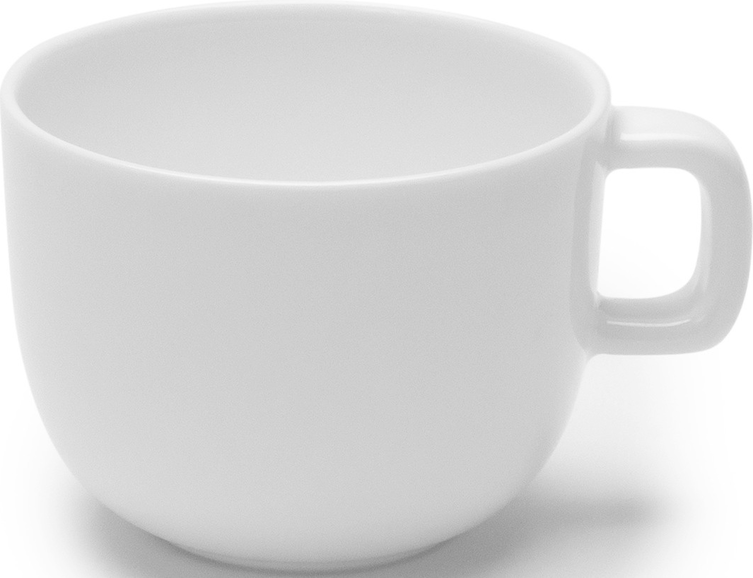 Base Espressotassen 100 ml, weiß glasiert, 4 St.
