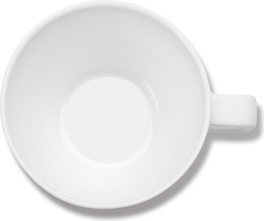 Base Kaffekoppar 300 ml, vita, 4 st
