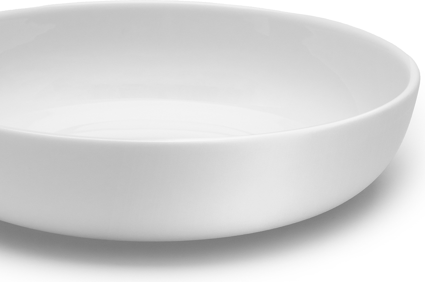 Base Μπολ, εφυαλωμένο, 12 cm, λευκό