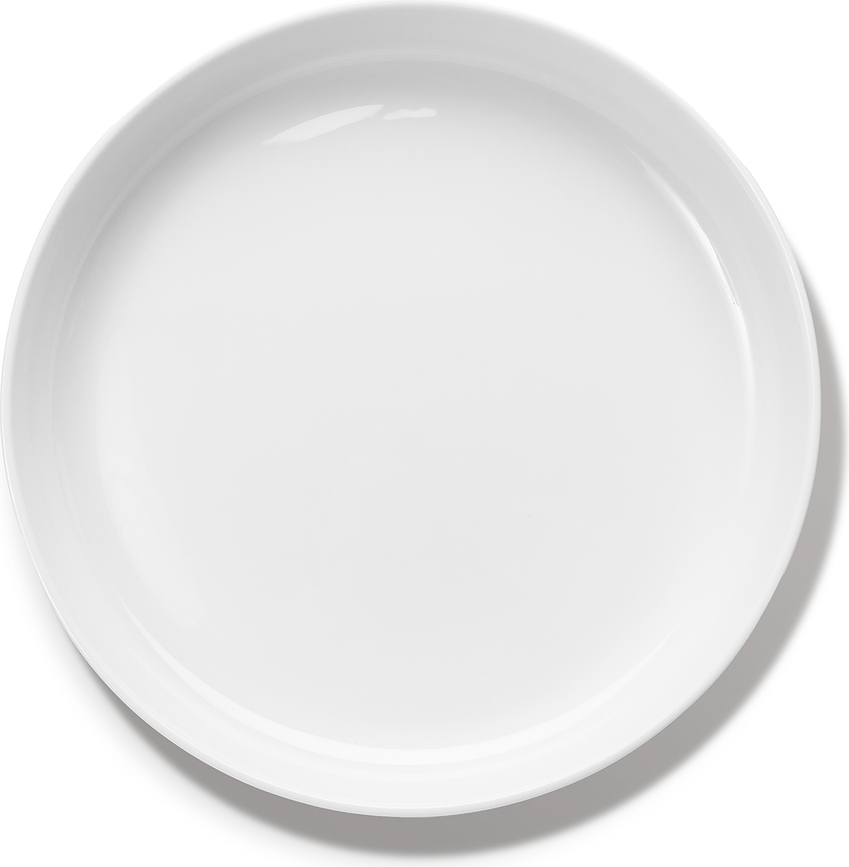 Base Πιάτο Βαθύ, 28 cm, λευκό, εφυαλωμένο