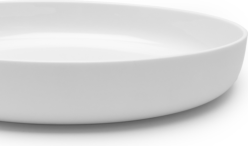 Base Πιάτο Βαθύ, 28 cm, λευκό, εφυαλωμένο