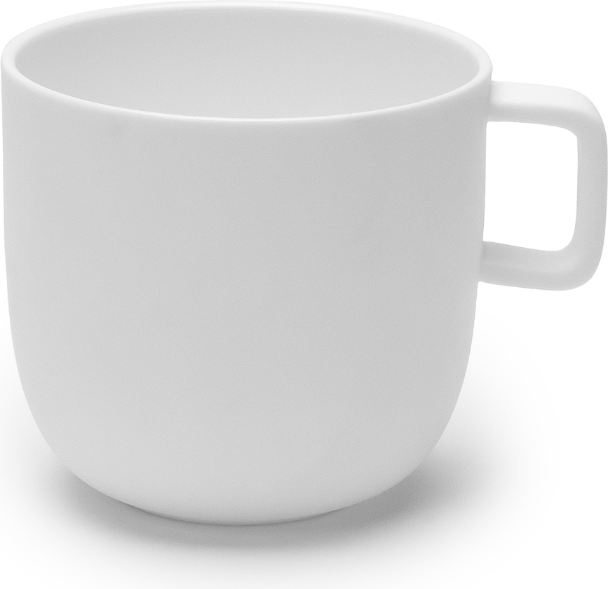 Base Skodelica za kavo, 300 ml, bela