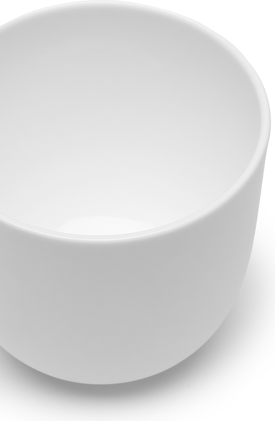 Base Skodelica za kavo, glazirana, 300 ml, bela