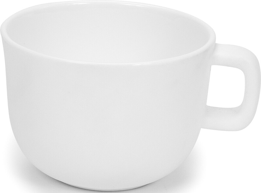 Base Tasses à espresso 100 ml, blanches, lot de 4