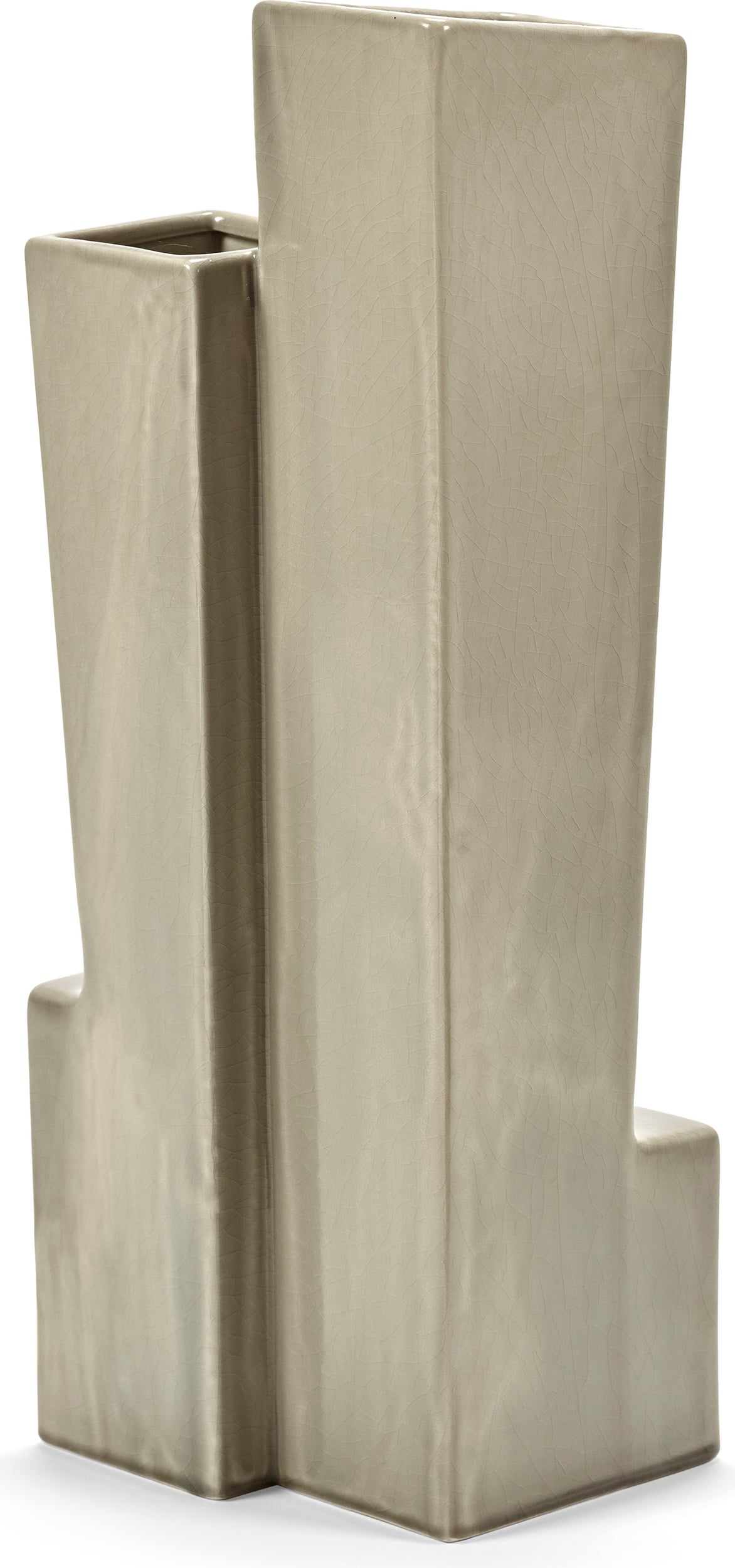Steingutvasen Bebop Dekorative Vase 53, 5 Cm, Hellgrün