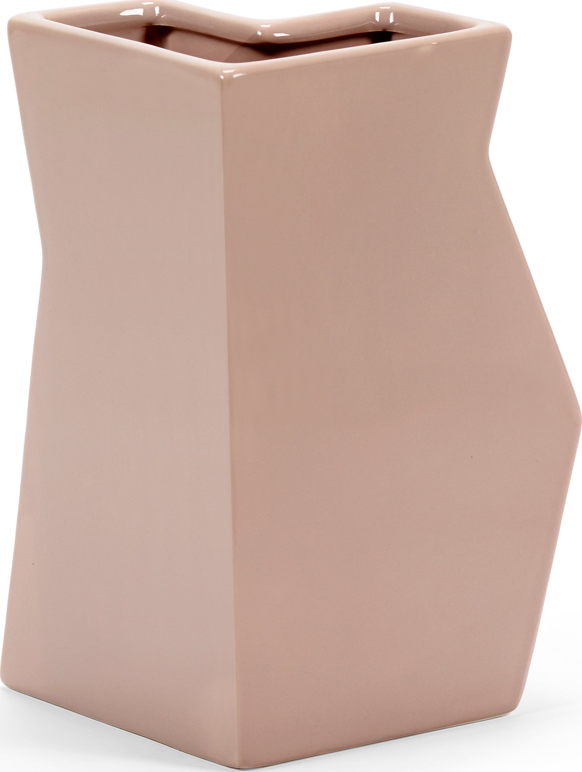 Steingutvasen Bebop Vase 25, 5 Cm, Rosa