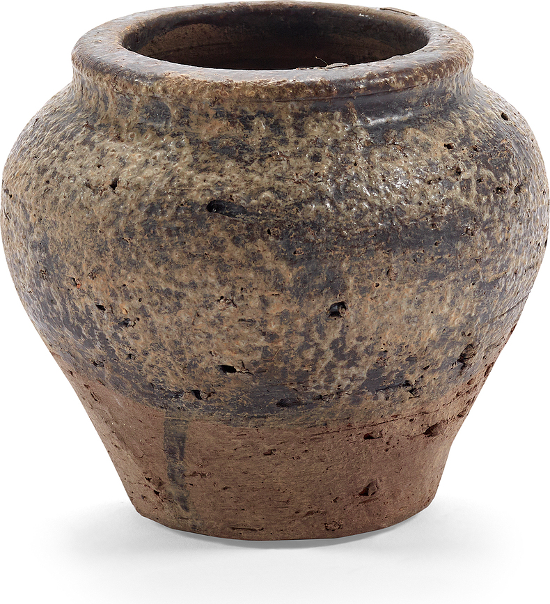 Black Ancient Vase décoratif, 11 cm